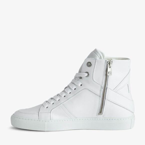 Zadig & Voltaire ZV1747 High Flash Sneakers size 41 new in box - Picture 2 of 10